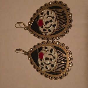 Betsey Johnson Cupcake Dangle Earrings
